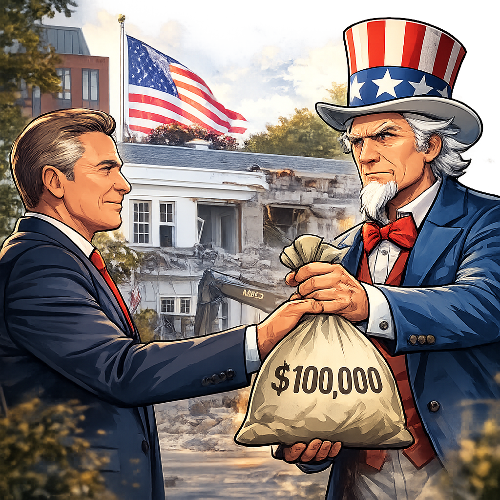 Uncle Sam's new $100,000 tax on U.S. employers